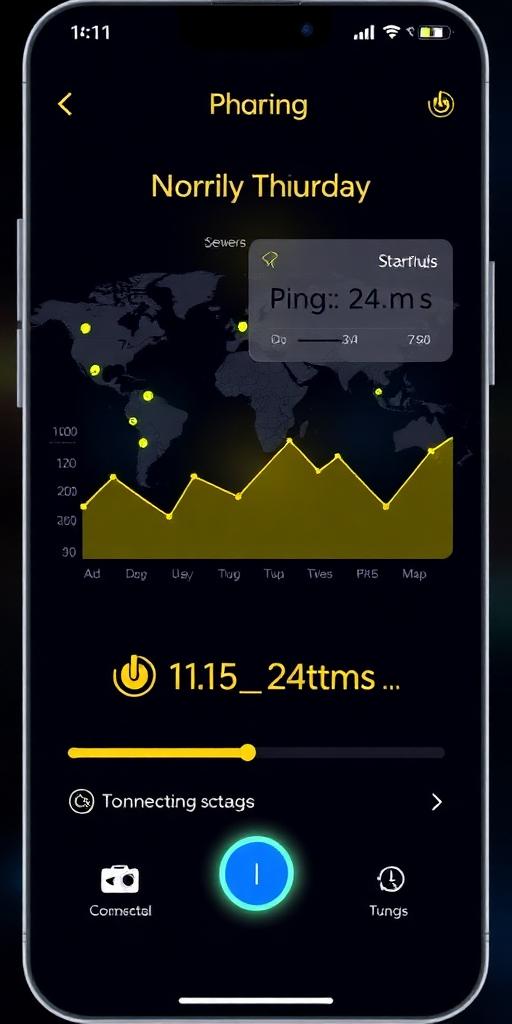 Ping reducer with network map